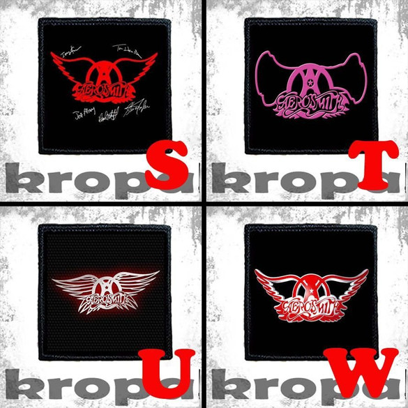Naszywka AEROSMITH 8 X 8 cm Dużo Wzorów!