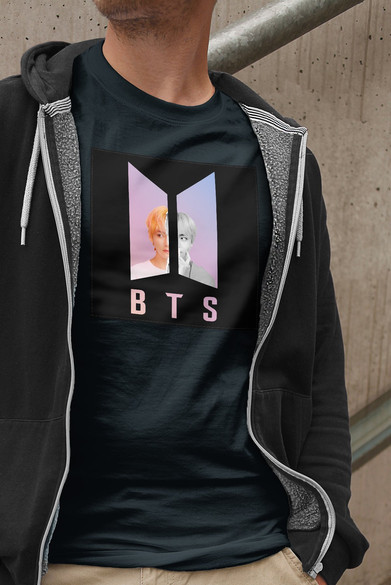 Koszulka z naszywką BTS V