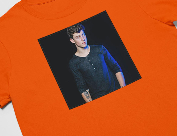 Koszulka z naszywką Shawn Mendes 03