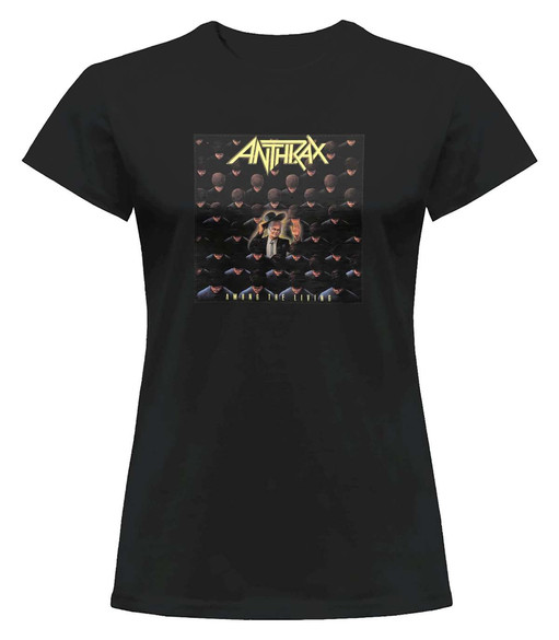 Bluzka damska z naszywką Anthrax Among the...