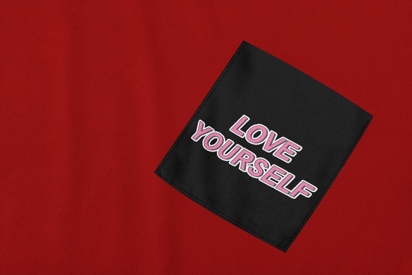 Koszulka z kieszonką BTS LOVE YOURSELF