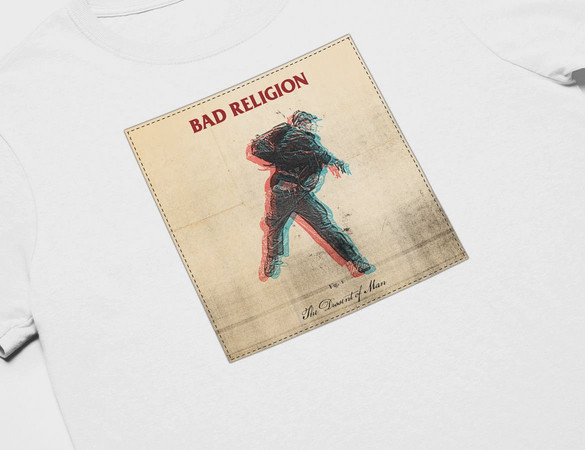 Koszulka z naszywką Bad Religion 01