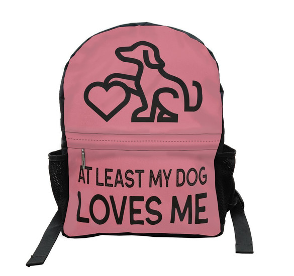 Plecak Szkolny MY DOG LOVES ME Dodaj napis!