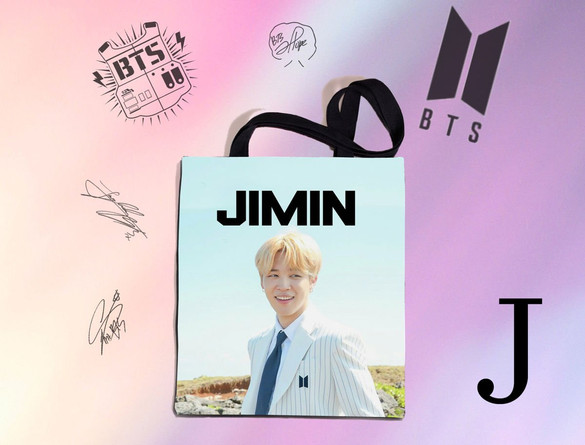 Torba na ramię BTS k-pop FULLPRINT z Polski WZORY