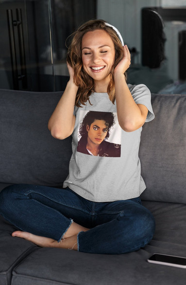 Bluzka damska z naszywką Michael Jackson 05