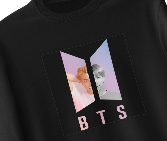 Bluza z naszywką  BTS RM