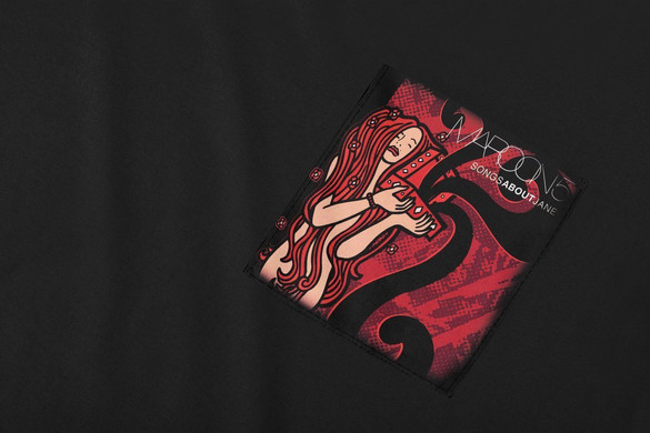 Koszulka z kieszonką MAROON 5