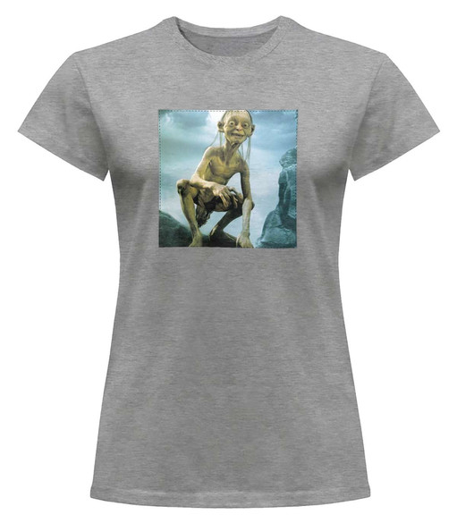 Bluzka damska z naszywką Gollum (Smeagol)