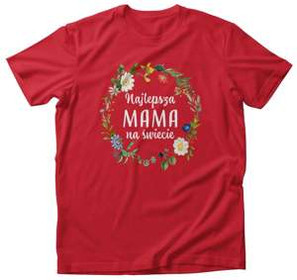 Koszulka NAJLEPSZA MAMA NA ŚWIECIE 02