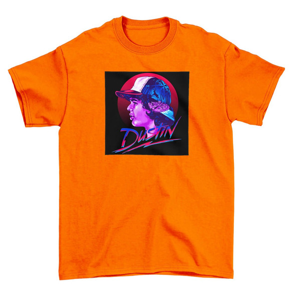 Koszulka z naszywką Stranger Things Dustin