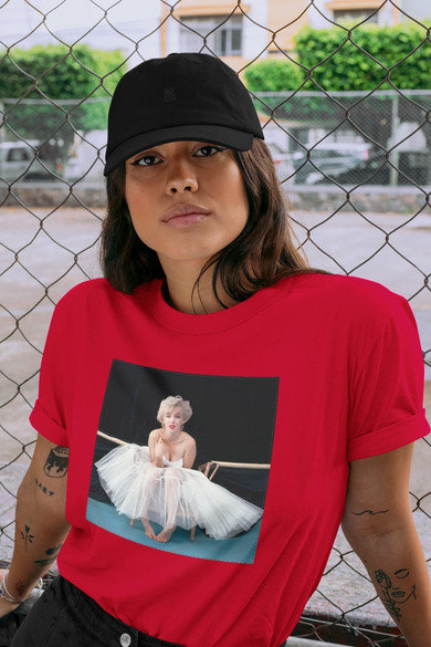 Koszulka z naszywką Marilyn Monroe 01