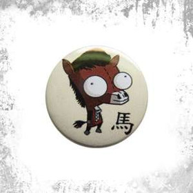 Przypinka CHIŃSKI ZNAK ZODIAKU - KOŃ 03