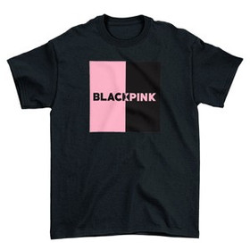 Koszulka z naszywką BLACKPINK logo