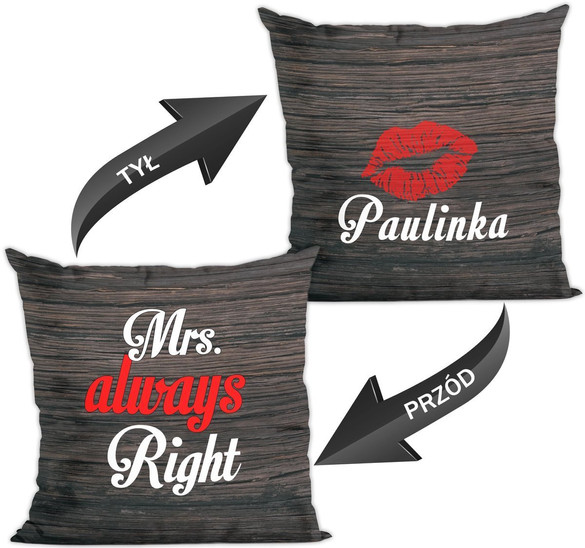 Poduszka na Walentynki DODAJ NAPIS