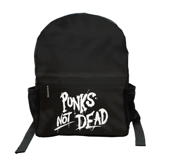 Plecak Szkolny PUNK'S NOT DEAD Dodaj napis!