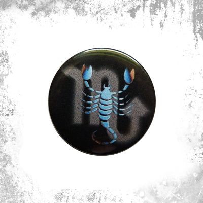 Przypinka ZNAK ZODIAKU - SKORPION 01