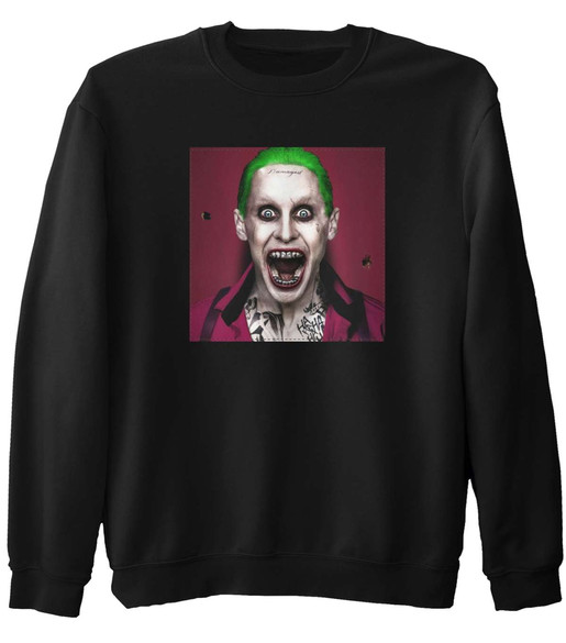 Bluza z naszywką Joker Jared Leto Scream