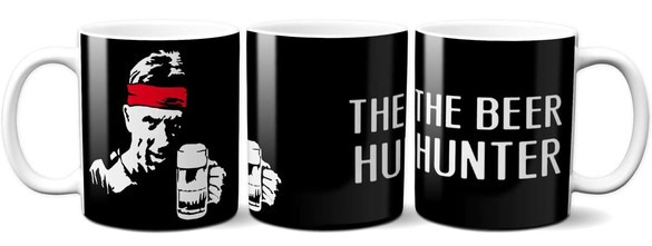 Kubek THE BEER HANTER na Prezent +imię