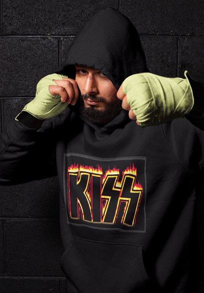 Bluza z naszywką KISS