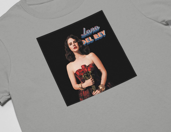 Koszulka z naszywką LANA DEL REY