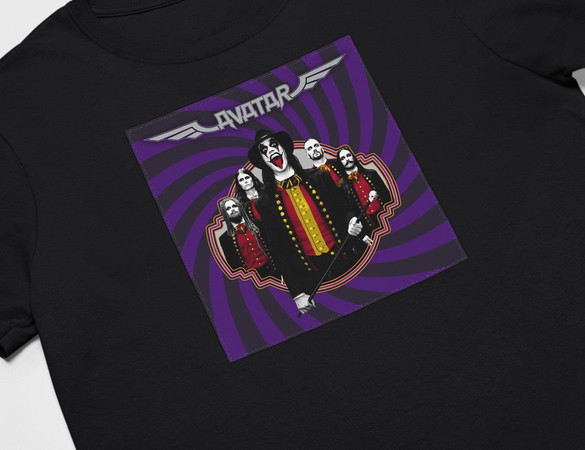 Koszulka z naszywką AVATAR  band