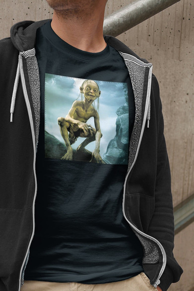 Koszulka z naszywką Gollum (Smeagol)