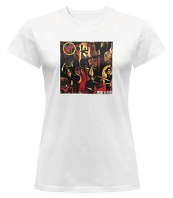 Bluzka damska z naszywką Slayer Reign in