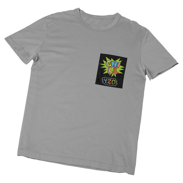 Koszulka z kieszonką CHILL 420 TRAWKA