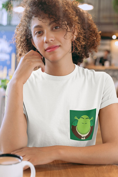 Koszulka z kieszonką SHREK