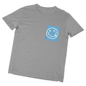 Koszulka z kieszonką  Smile  Blue