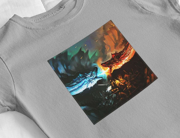 Bluzka damska z naszywką Game of Thrones dragon