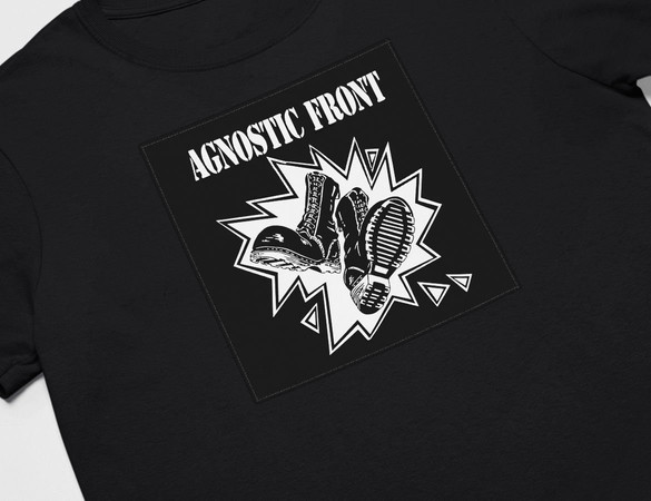 Koszulka z naszywką Agnostic Front  03