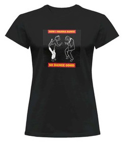 Bluzka damska z naszywką Now I Wanna Dance...