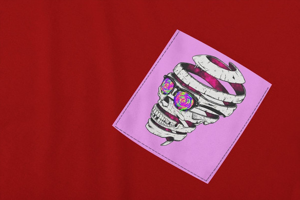 Koszulka z kieszonką MUMIA/MUMMY