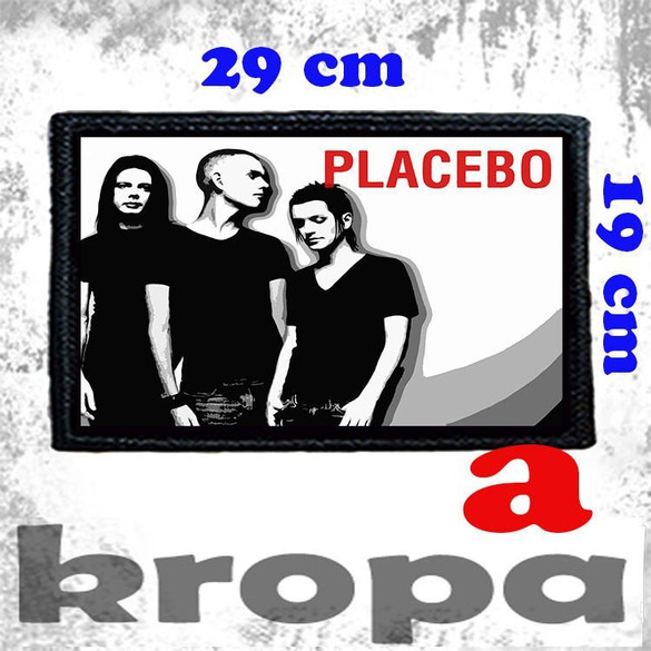 Naszywka duża na ubranie PLACEBO