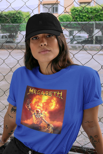 Koszulka z naszywką Megadeth 
