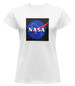 Bluzka damska z naszywką NASA logo