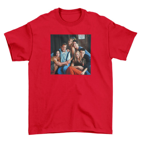 Koszulka z naszywką Friends squad 2