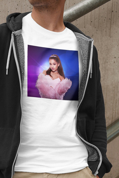 Koszulka z naszywką ARIANA GRANDE 07