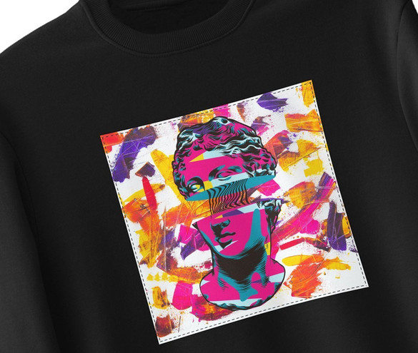 Bluza z naszywką Psychodelic 06