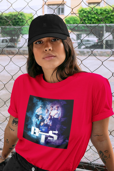 Koszulka z naszywką BTS Army 01