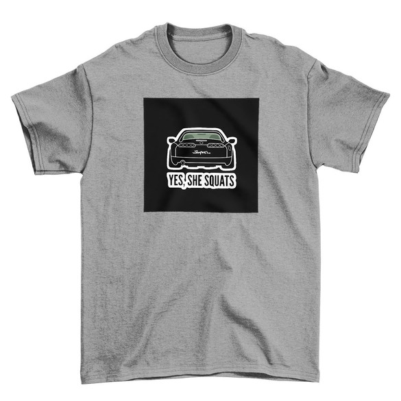 Koszulka z naszywką Toyota-Yes,She..