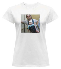 Bluzka damska z naszywką Kac Vegas Alan&Baby