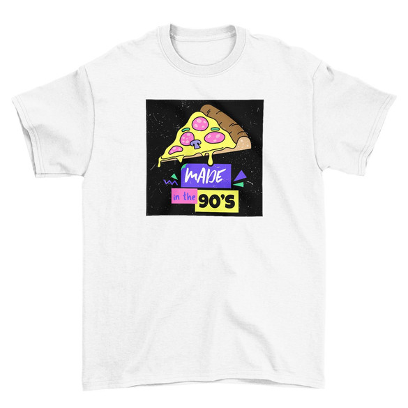 Koszulka z naszywką Made in the 90's