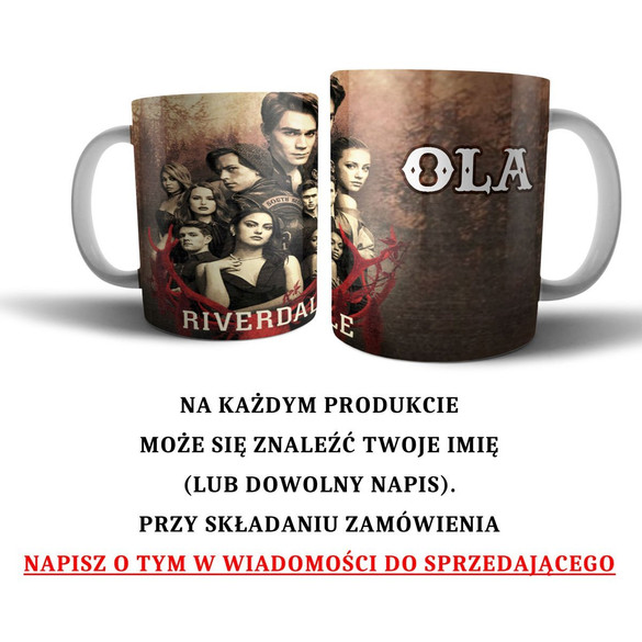 KUBEK RIVERDALE SERPENTS WZORY PREZENT
