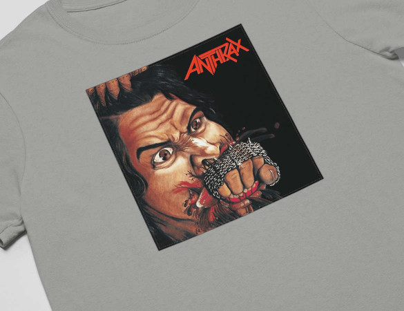 Koszulka z naszywką Anthrax Fistful of..