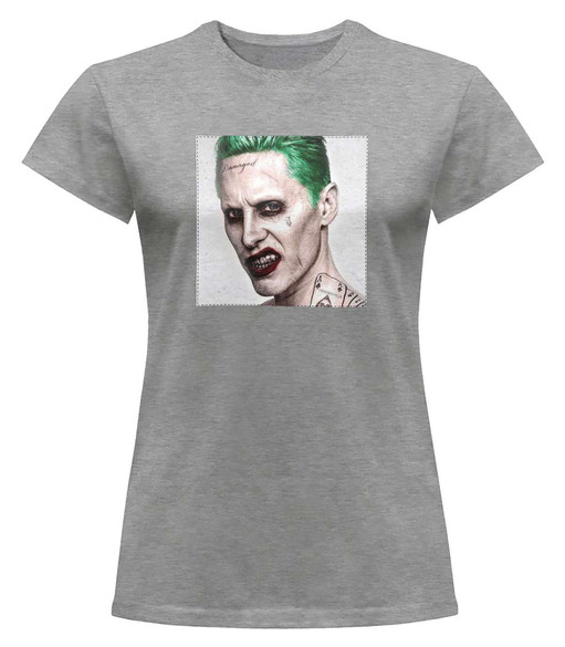 Bluzka damska z naszywką Joker Jared Leto