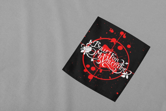 Koszulka z kieszonką Bullet For My Valent.