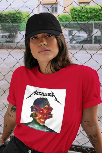 Koszulka z naszywką Metallica Hardwired..