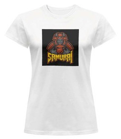 Bluzka damska z naszywką SAMURAJ